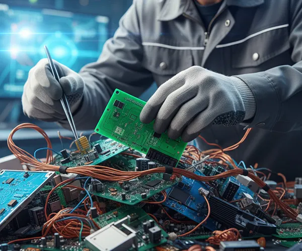 Cable, electronic waste and appliance recycling